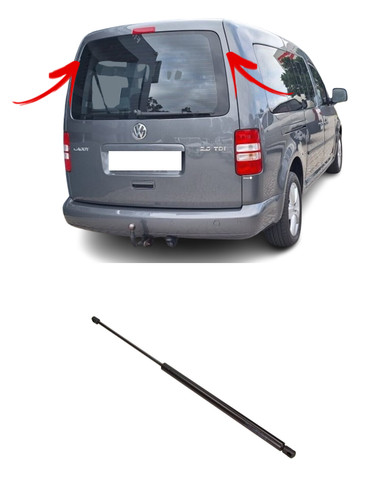 For caddy new - 04-15, rear