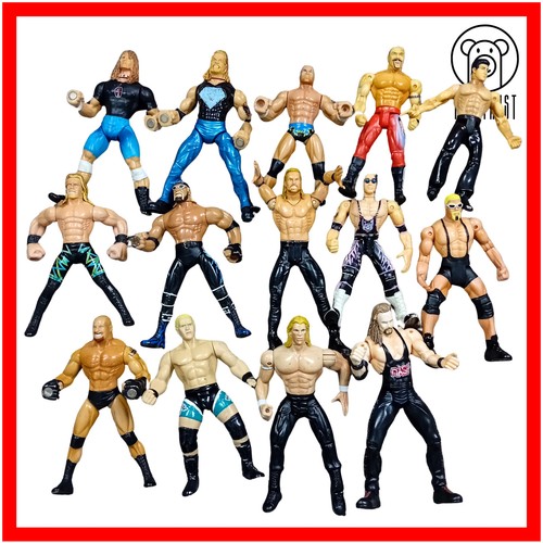 14x wwf wwe action - wwf/wwe, figure
