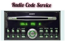 FORD RADIO PIN CODE SERVICE FOCUS MONDEO FIESTA KA TRANSIT SONY 6000 CD STEREO