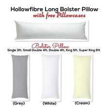 Long Bolster Pillow with FREE Pillowcase Pregnancy Maternity Orthopaedic Support