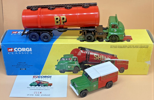 Corgi 31005 shell - shell, s