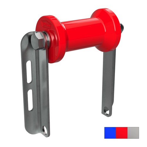 Polyurethane keel roller with - roller,