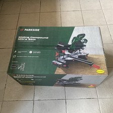 Parkside Sliding Compound Mitre Saw Tiltable saw head 2000W PZKS 2000 C2’e