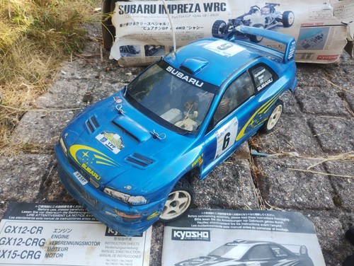 Kyosho subaru impreza nitro - kyosho,