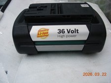 BOSCH 36v rotak mower  battery