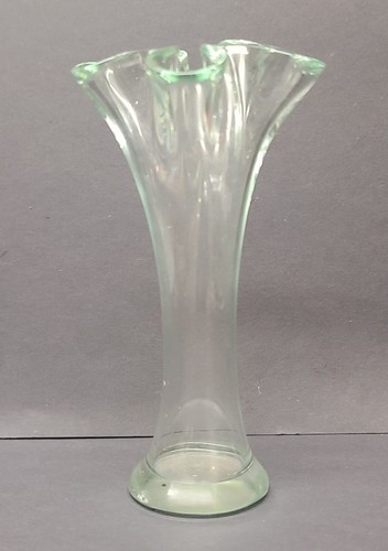 Vintage fluted clear glass - vintage,