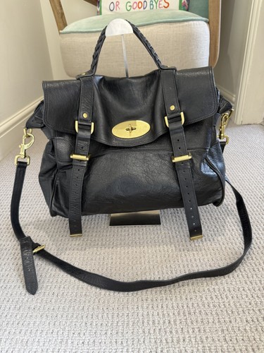 Mulberry alexa black leather - black,