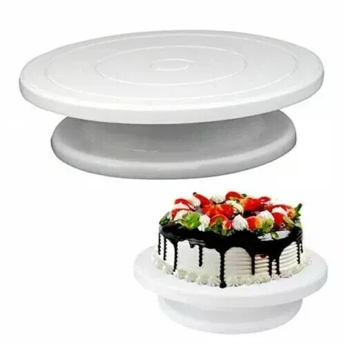 Rotating cake turntable - cake,
