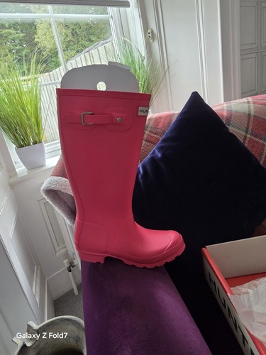 Hunters hot pink wellies size - hunters,
