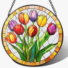 Stained Glass Window Hanging