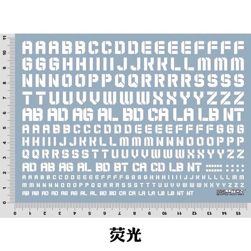 Water slide decals different - slide,
