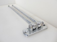 Vintage Chromed Clothes Rail Airer Drier Towel Retro Chrome 16.5"
