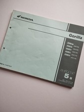 HONDA GORILLA Z50J FACTORY PARTS CATALOGUE