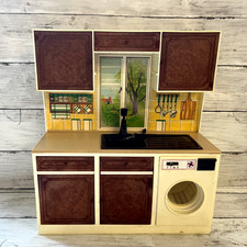 Sindy Vintage 1980's Kitchen Sink Unit