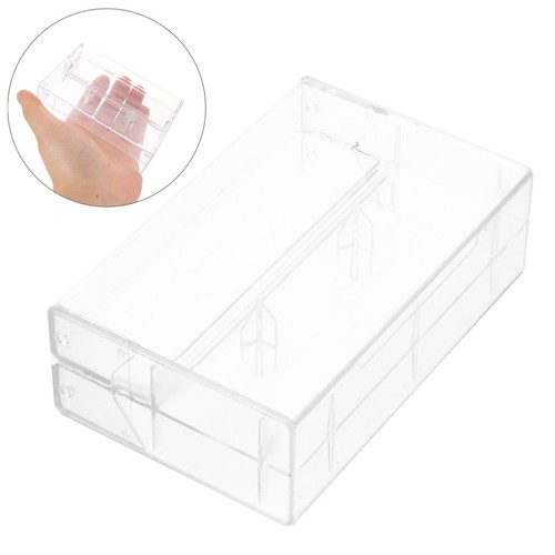 4pcs reusable clear plastic - 4pcs,