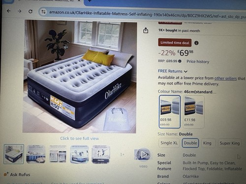 Olarhike inflatable mattress - olarhike,