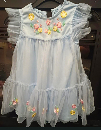 Matalan girls blue tulle - girls,