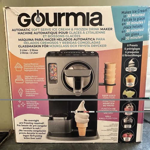 Gourmia soft serve - ice, cream