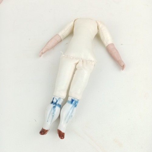 Antique wax cloth - , doll