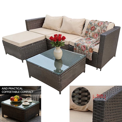 Garden corner sofa set - garden,