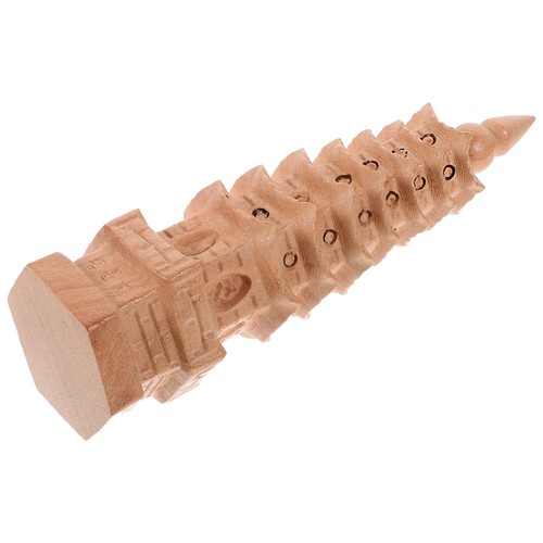 Buddhism tower model wood - tower,