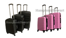 4 Wheel Spinner Suitcase Hard