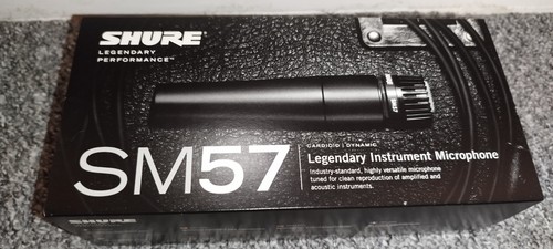 Shure sm57 microphone box only - shure,
