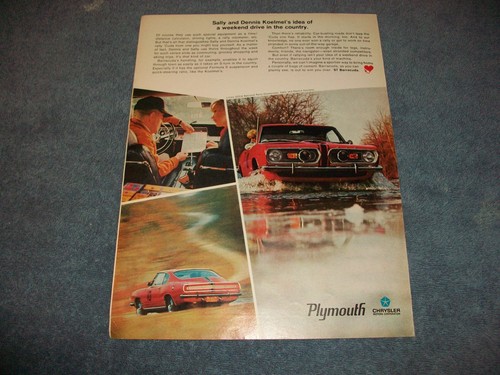 1967 plymouth barracuda - plymouth, rally