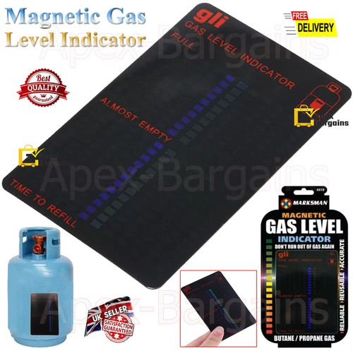 Magnetic gas level indicator - level,