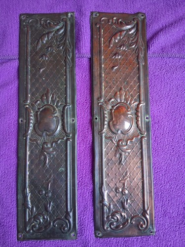 Pair antique copper - of,