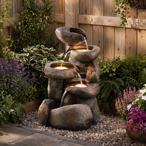 Water feature fountain outdoor - water,