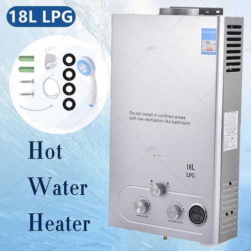 18l tankless lpg water - tankless, heater