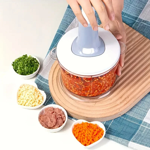 Hand press food - press, chopper