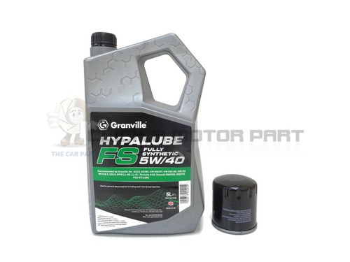 Oil filter and engine - and, 5l
