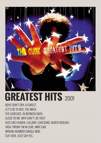 The cure greatest hits a4 - cure,