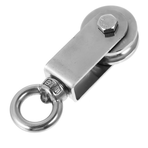 1pc rust cable pulley steel - 1pc,