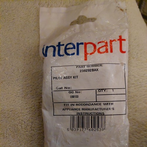 Baxi 238292bax pilot - pilot, assembly