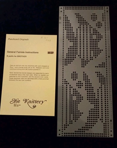 Knittery punchcard suit - knittery,