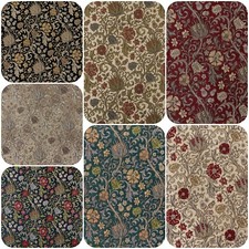 SMD/Iliv Chalfont Country William Morris Style Woven Floral Curtain Fabric