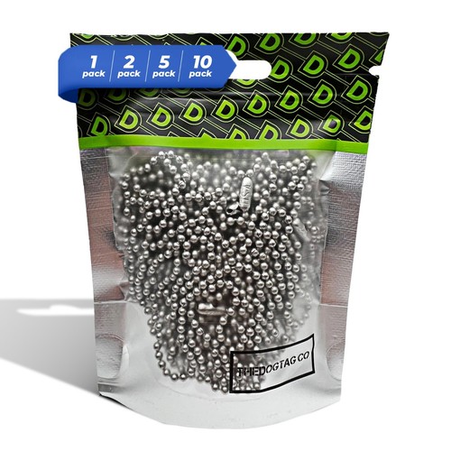 Stainless steel ball chain - 30",
