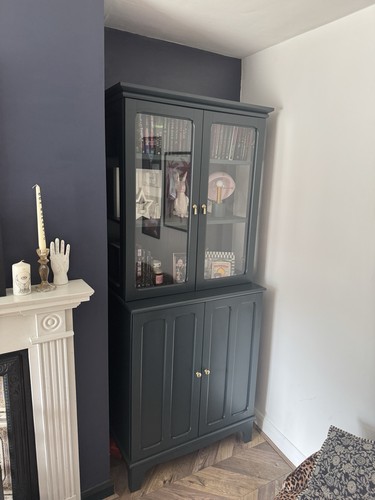 Ikea lommarp display cabinet - ikea,