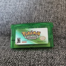 Pokemon Emerald Version Game Boy Advance Cartridge 