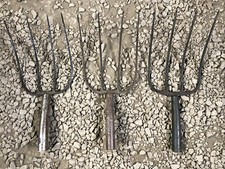 3 Pitch Fork Heads 4 Tine