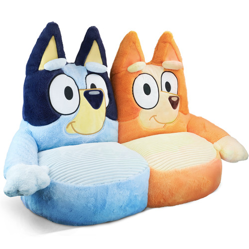 Bluey bingo kids plush sofa - kids,
