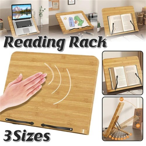 Wooden adjustable reading - adjustable,