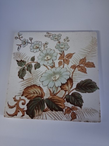 Vintage floral fireplace - vintage,