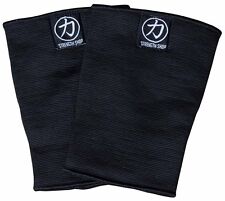 Strength Shop Thor Double Ply Knee Sleeves - Black (Strongman Powerlifting)