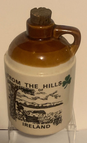 Small whiskey flagon with - whiskey,