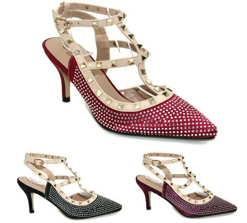 Womens ladies strappy - womens, diamante