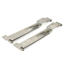 One Pair of Trailer Number Plate Holders - Spring Loaded Stainless Steel 1 Pair